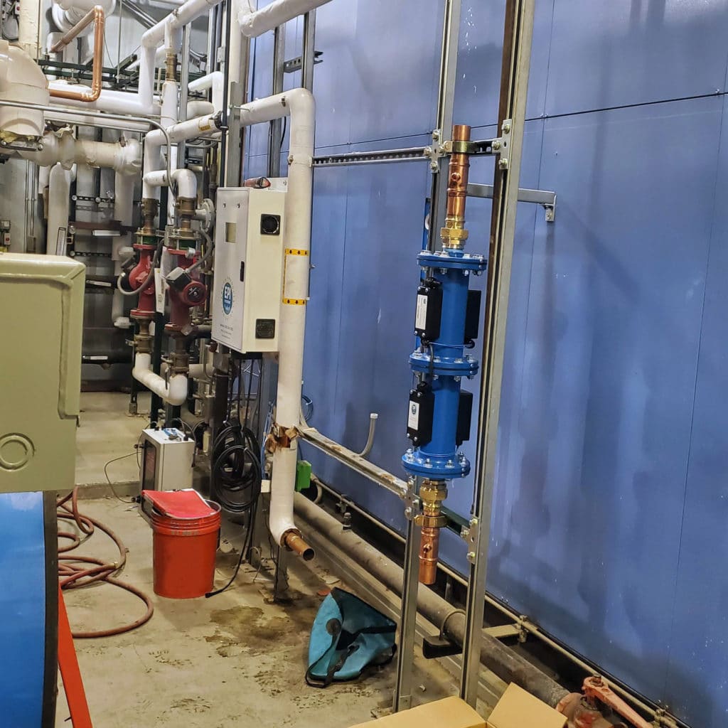 Starting EPI water treatment system installation